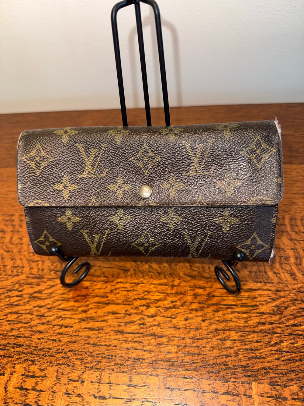Louis Vuitton Vintage Monogram Sarah Long Wallet w/COA